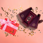 Relojes de Mujer Flor de Cerezo Reloj de Mujer Esfera de Madreperla Reloj de Dama con Correa de Cuero Forma de Pétalo Sakura Relojes de Flor de Cerezo para Mujeres Cristal de Zafiro para Durabilidad y