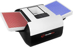 ShuffleBox Barajador automático de tarjetas S1 con batería incorporada recargable de 2000 mAh, máquina barajadora ultra silenciosa de 2 cubiertas