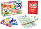 Semper Smart Games Blobby's Pizza Math Card Game: ¡Concurso de comer pizza estratégicamente loco entre lindos monstruos!