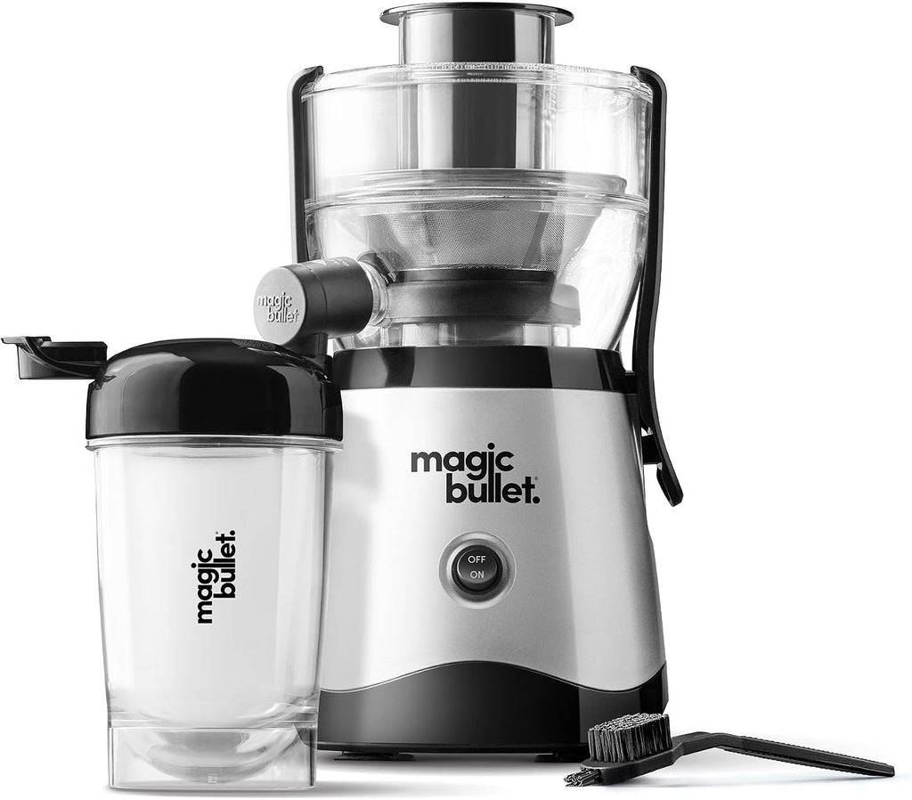 Licuadora Mini Magic Bullet con Taza, Negra y Plateada