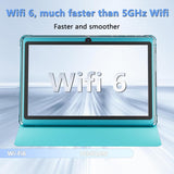 ZZB Tablet Android 14 de 7 pulgadas, 8 GB de RAM (4 GB expandible)...