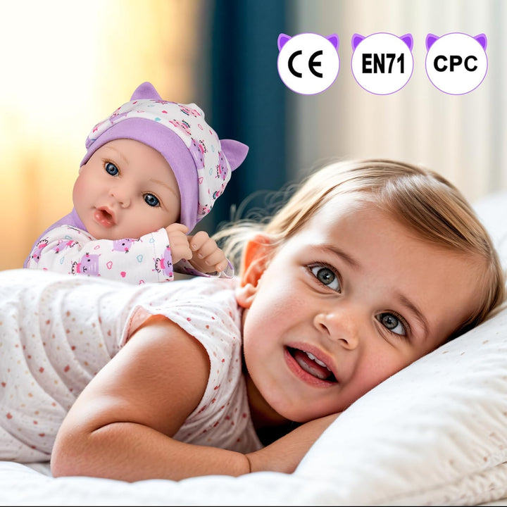 Aori Muñecas de Bebé Reborn Niña Realistas - Muñeca de Bebé Recién...