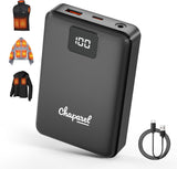 CHAPAREL Batería recargable 7.4V 14400mAh para chalecos calentados,...