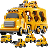 KIZONLY Camiones de construcción de juguetes para niños de 2, 3, 4,...