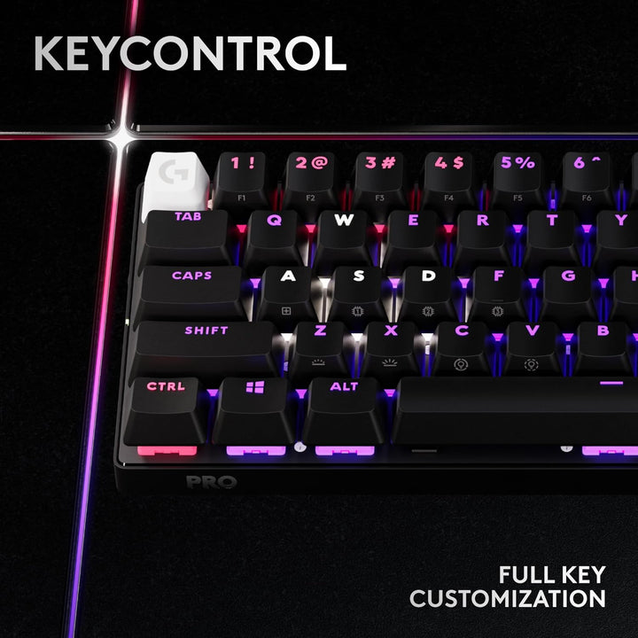 Logitech G PRO X 60 Lightspeed - Teclado inalámbrico para juegos, u...