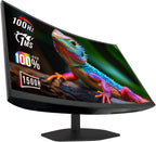 ¡Nuevo! Sceptre - Monitor curvo para juegos de 24 pulgadas, 1ms, 10...