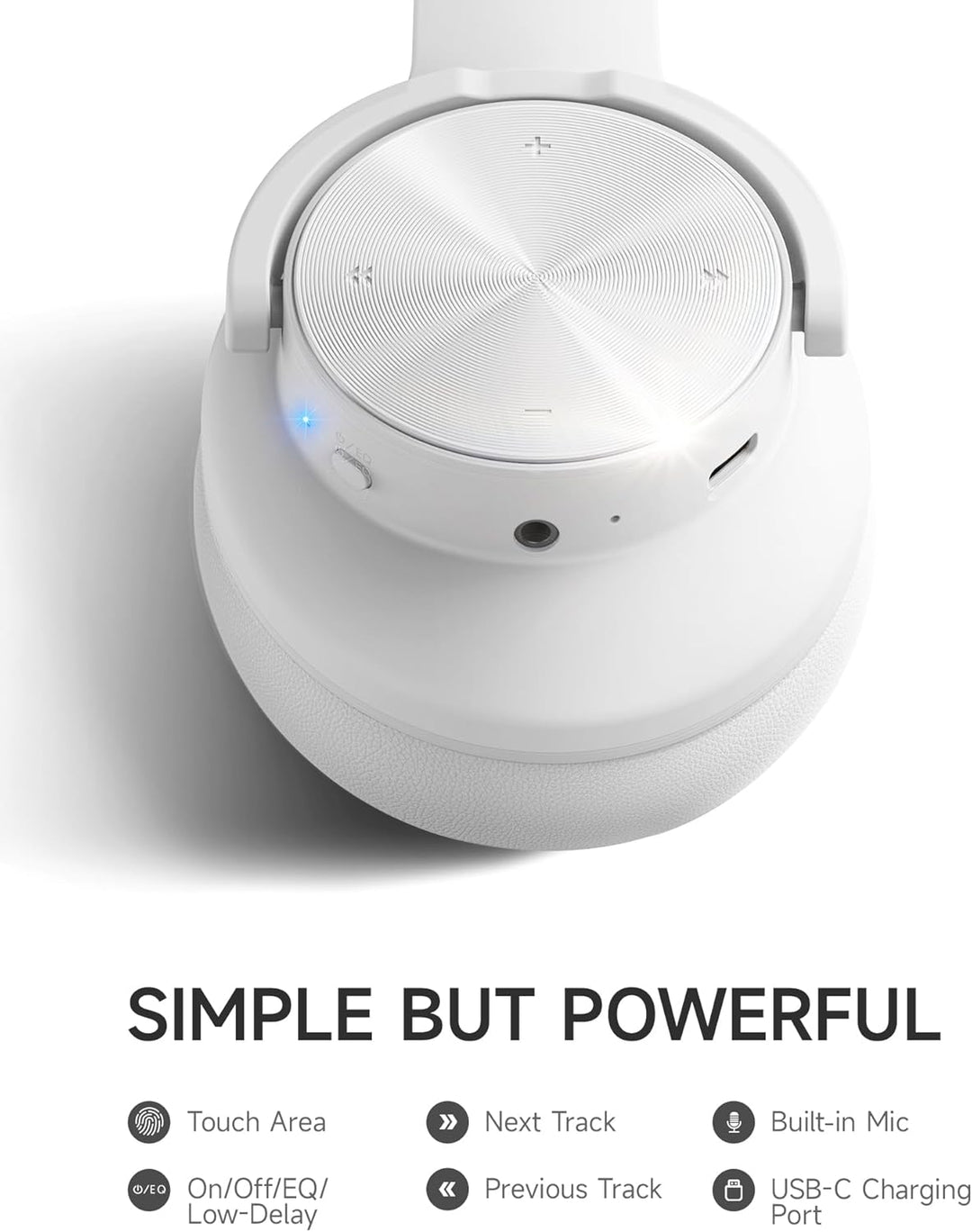 Picun Auriculares Bluetooth B8, auriculares inalámbricos de 120 hor...