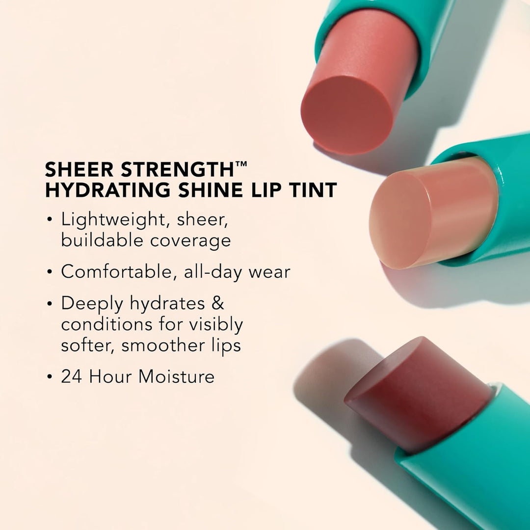 Thrive Causemetics Sheer Strength - Trío de tinte de labios hidrata...