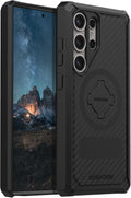 Rokform Galaxy S24 - Funda ultra resistente, magnética + RokLock (negro)