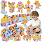 Mega bloques multicolores para niños pequeños de 1 a 3 bloques de