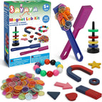 SAYAYA Kit de ciencia magnética de 228 piezas para niños, bolas magnéticas, 228 PCS