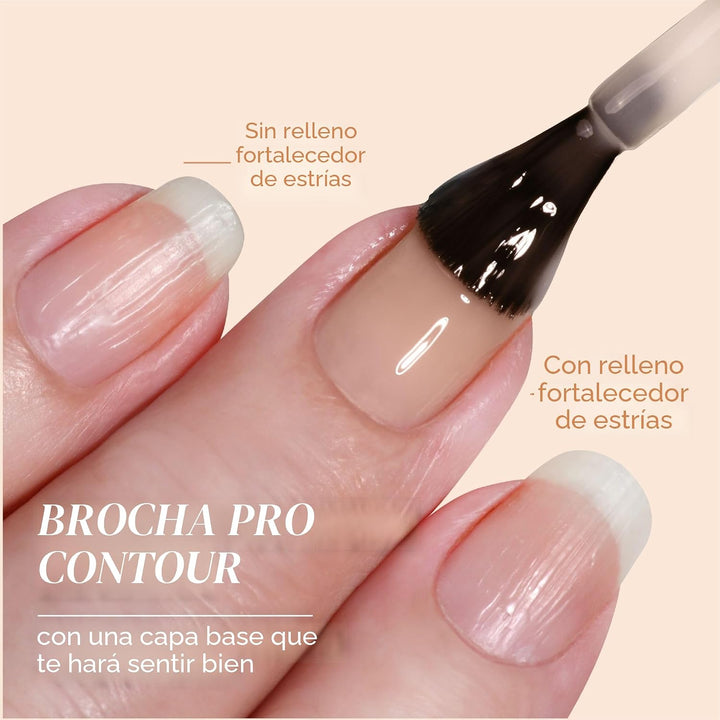 LONDONTOWN kur Nail Ridge Relleno | Relleno y fortalecedor de crest...