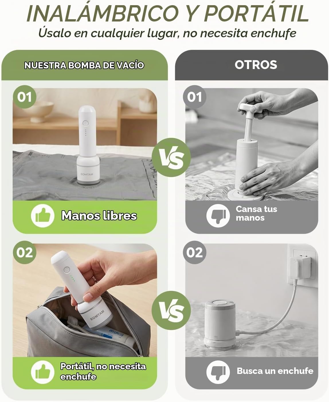 Bolsas de almacenamiento al vacío para ropa de cama, edredones y mantas con bomba, juego de 15