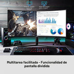 Z-Edge 34 pulgadas WQHD 1440P Monitor curvado para juegos, pantalla...