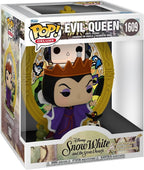 Funko Pop! Deluxe: Villains - Evil Queen - Vitrales - Villanos de Disney - Figura de vinilo coleccionable - Idea de regalo - Producto oficial - Juguetes para niños y adultos - Fans de Disney - Figura