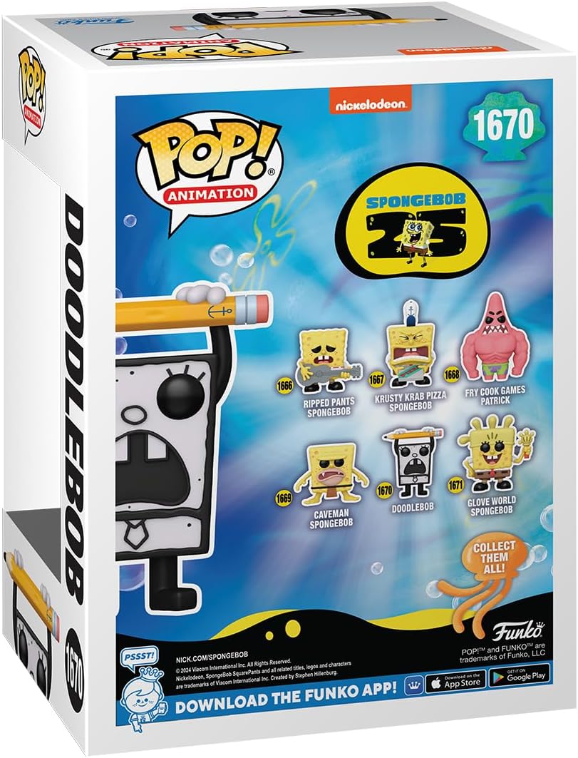 Funko POP! TV: Bob Esponja Pantalones Cuadrados 25º Aniversario - D...