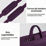 Voova Funda para portátil de 13 a 17 pulgadas, funda de transporte...