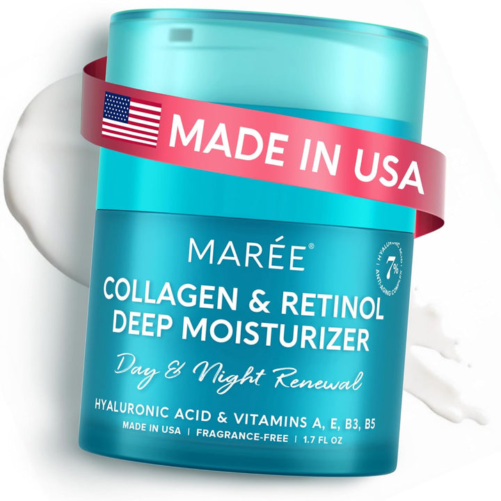 MAREE Crema hidratante facial con retinol para la cara \u2013 Crema...