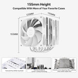 Thermalright Peerless Assassin 120 SE White V2 Enfriador de CPU, 18...