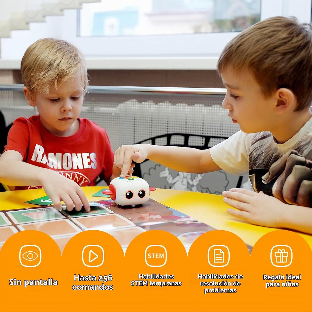 TaleBot Pro Coding Robot para Kids 3-5, Screen-Free STEM Toy