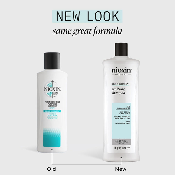 Nioxin Scalp Recovery Purifying Shampoo | For Itchy, Flaky Scalp |...