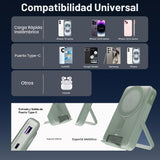 NOBIS Banco magnético de la energía 22.5W 10000mAh cargador portáti...