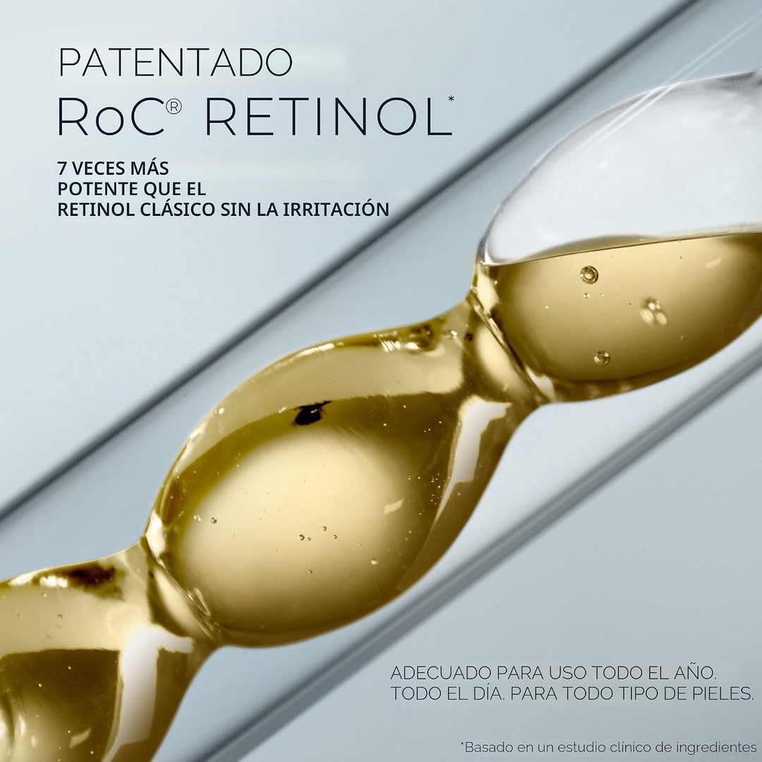 RoC Crema Rica para Arrugas Profundas, Sin Fragancia, Crema Reafirm...