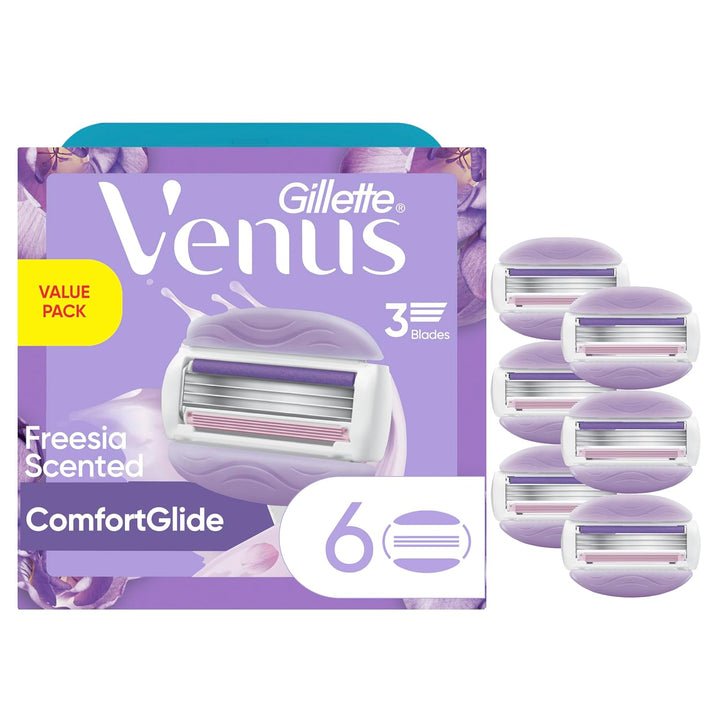 Gillette Venus ComfortGlide Freesia - Recambios de maquinilla de af...