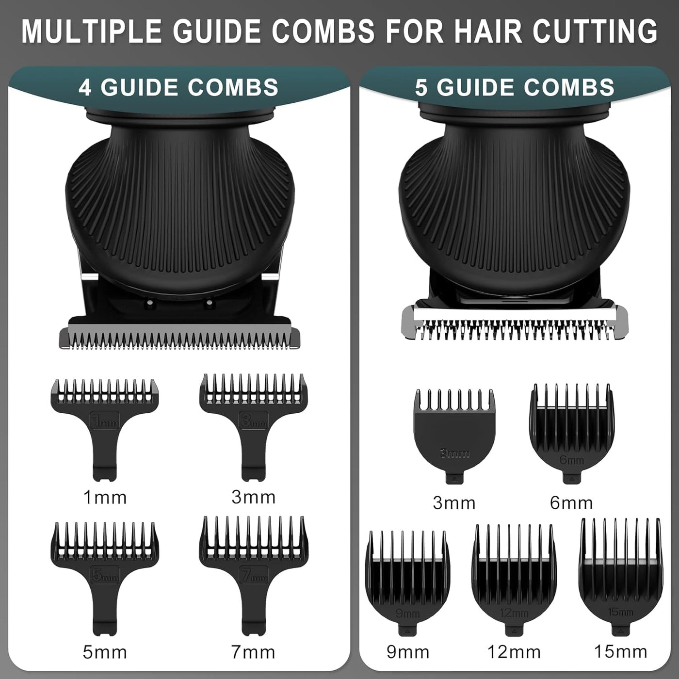 Scttomon Recortadora de barba para hombres, kit profesional de aseo...