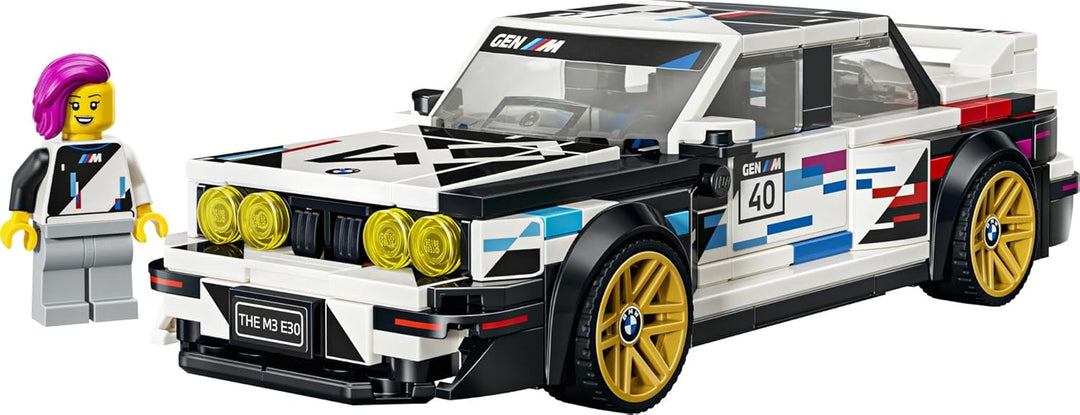 LEGO Speed Champions BMW M3 (E30) - Building Toy for Boys &amp; Gir...