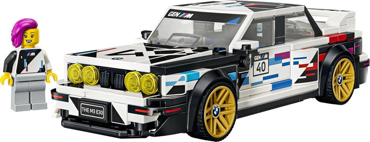 LEGO Speed Champions BMW M3 (E30) - Building Toy for Boys &amp; Gir...