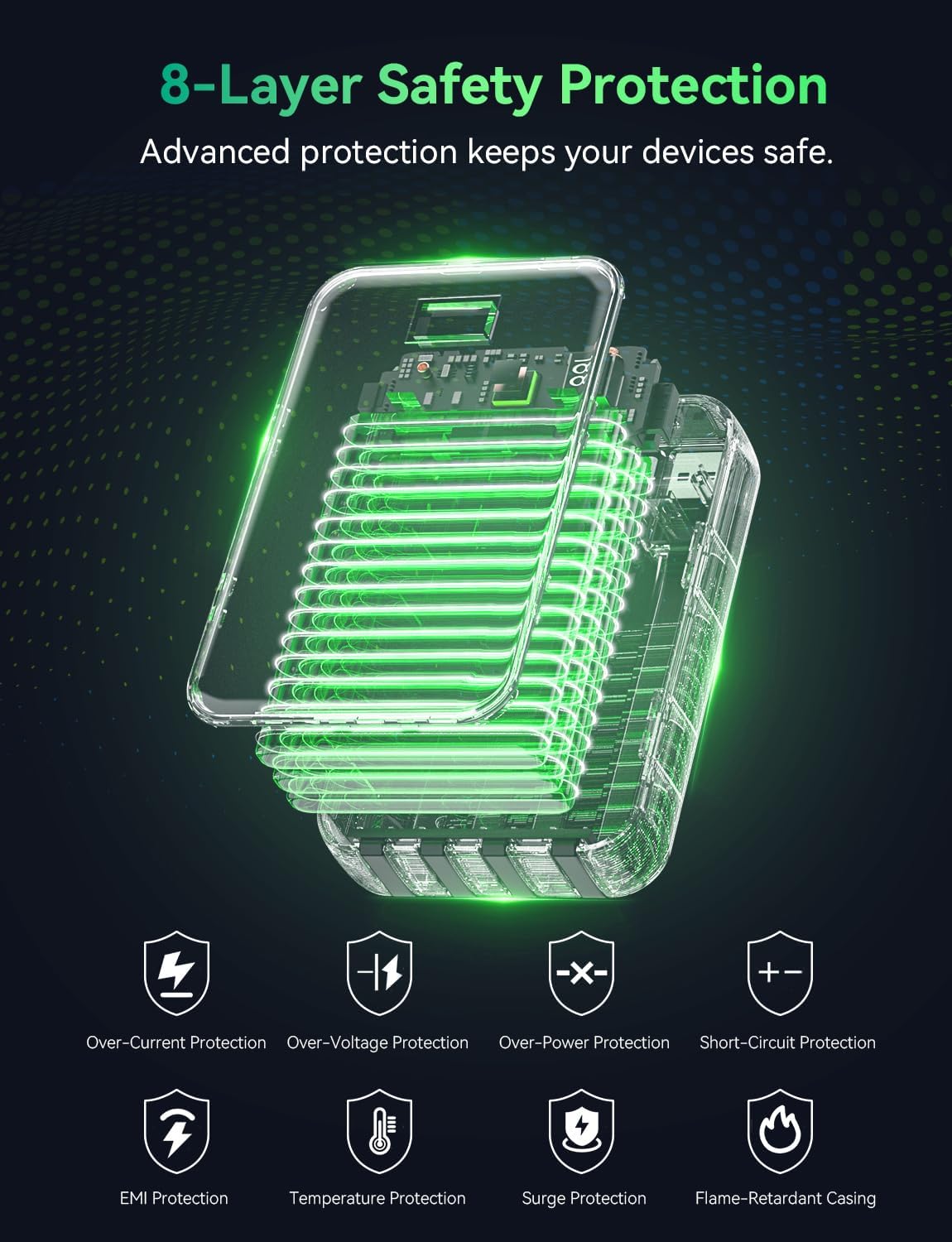 Binli Cargador portátil de 50000 mAh, cargador portátil de carga rá...