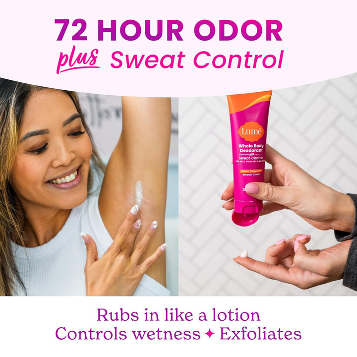 Lume Desodorante para todo el cuerpo Plus Control de sudor - Crema...
