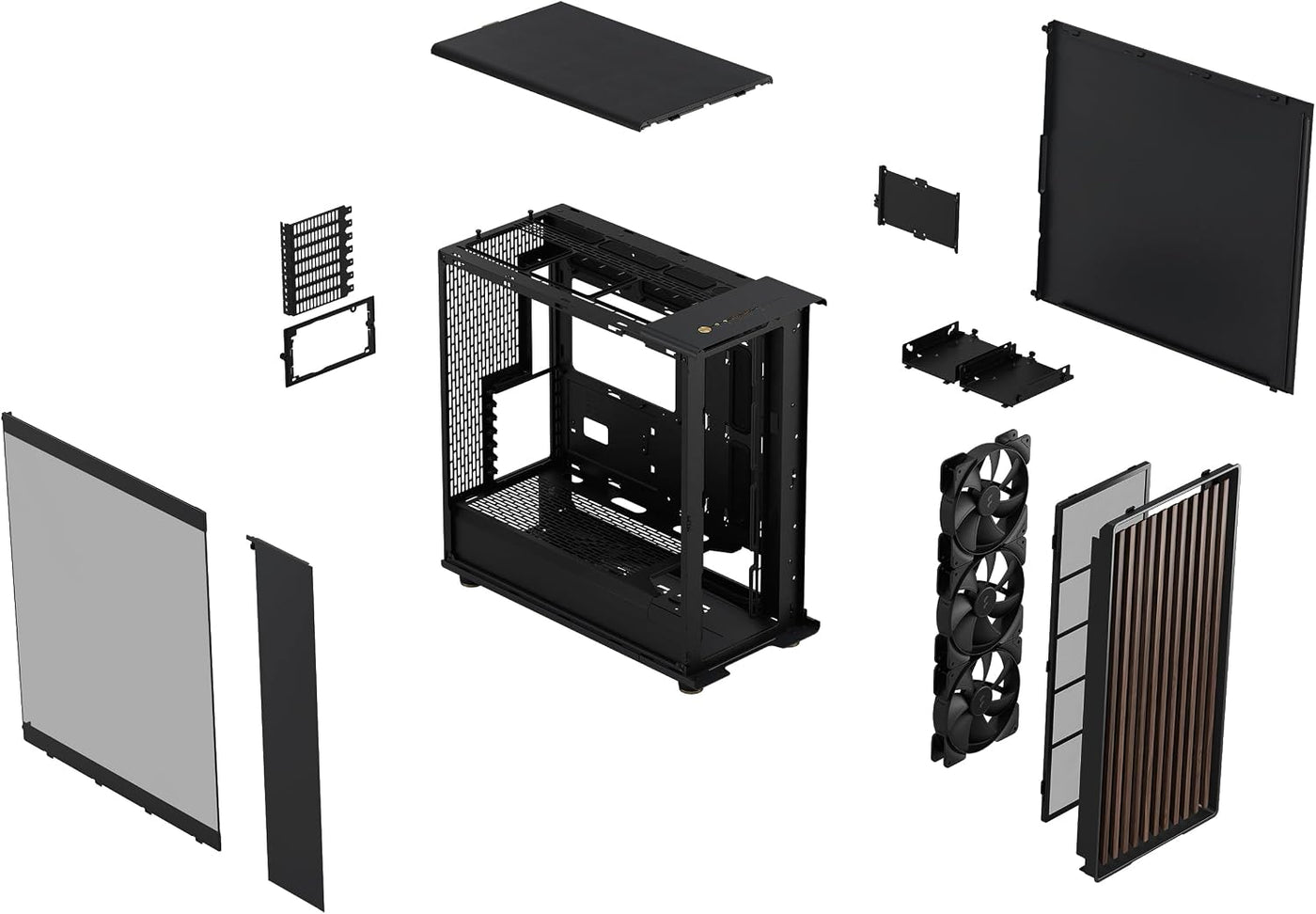 Fractal Design North XL Carbón Negro TG Oscuro