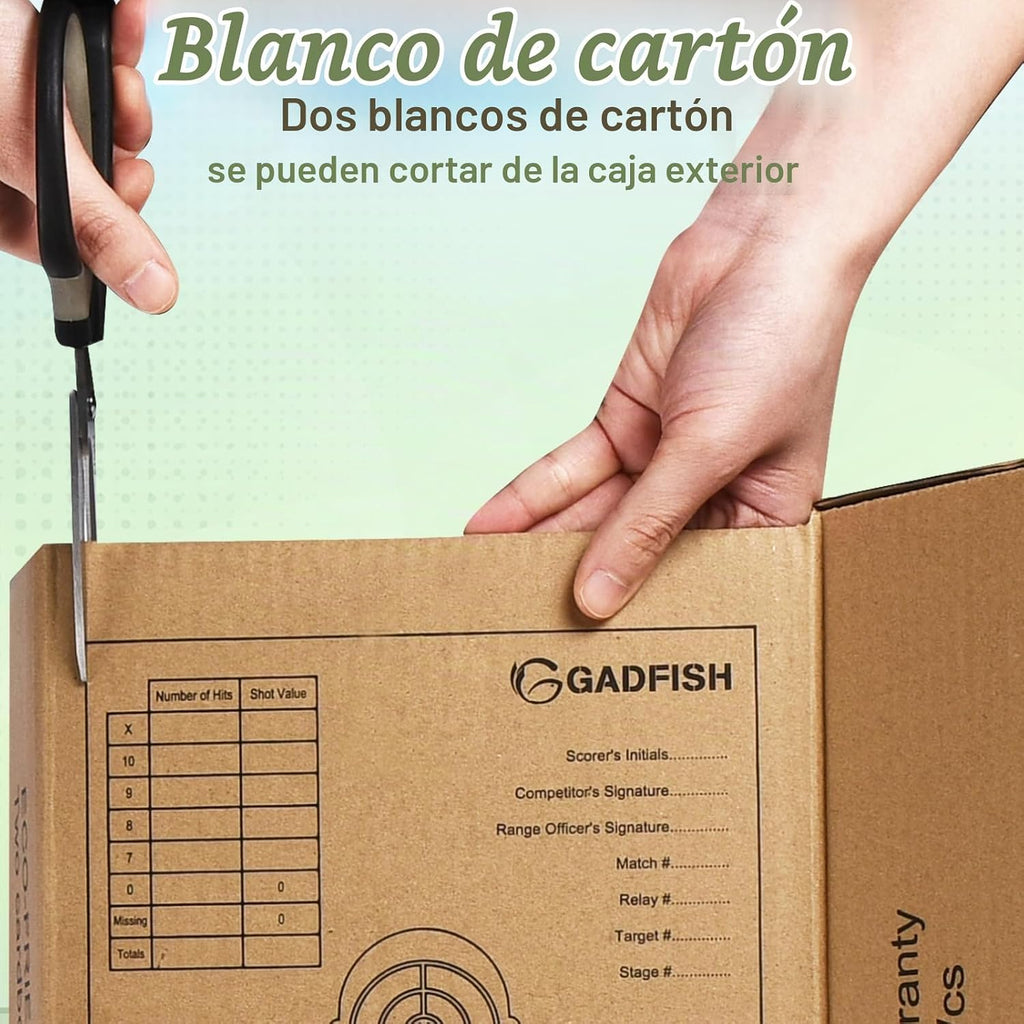 Conjunto de Soporte de Objetivo Ajustable con 10 Blancos de Papel, Dos Opciones de Montaje para Tiro al Aire Libre, Soporte Estable con Postes Metálicos y Clavos de Suelo
