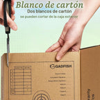 Conjunto de Soporte de Objetivo Ajustable con 10 Blancos de Papel, Dos Opciones de Montaje para Tiro al Aire Libre, Soporte Estable con Postes Metálicos y Clavos de Suelo