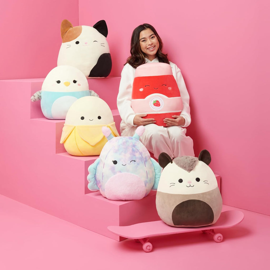 Squishmallows Megg The Deviled Egg original de 14 pulgadas - Peluche oficial de Jazwares (grande)