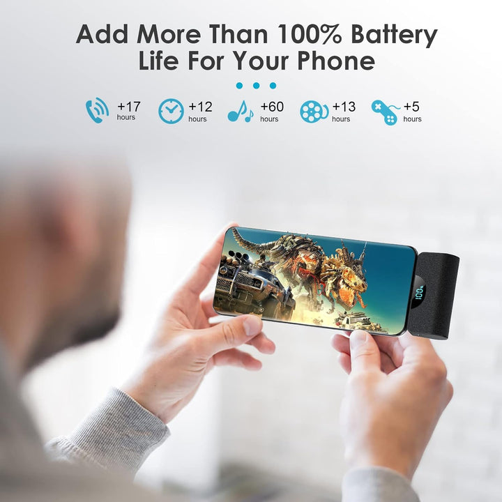 [Paquete de 2] Cargador portátil para iPhone 17\/16\/15,5200mAh PD...