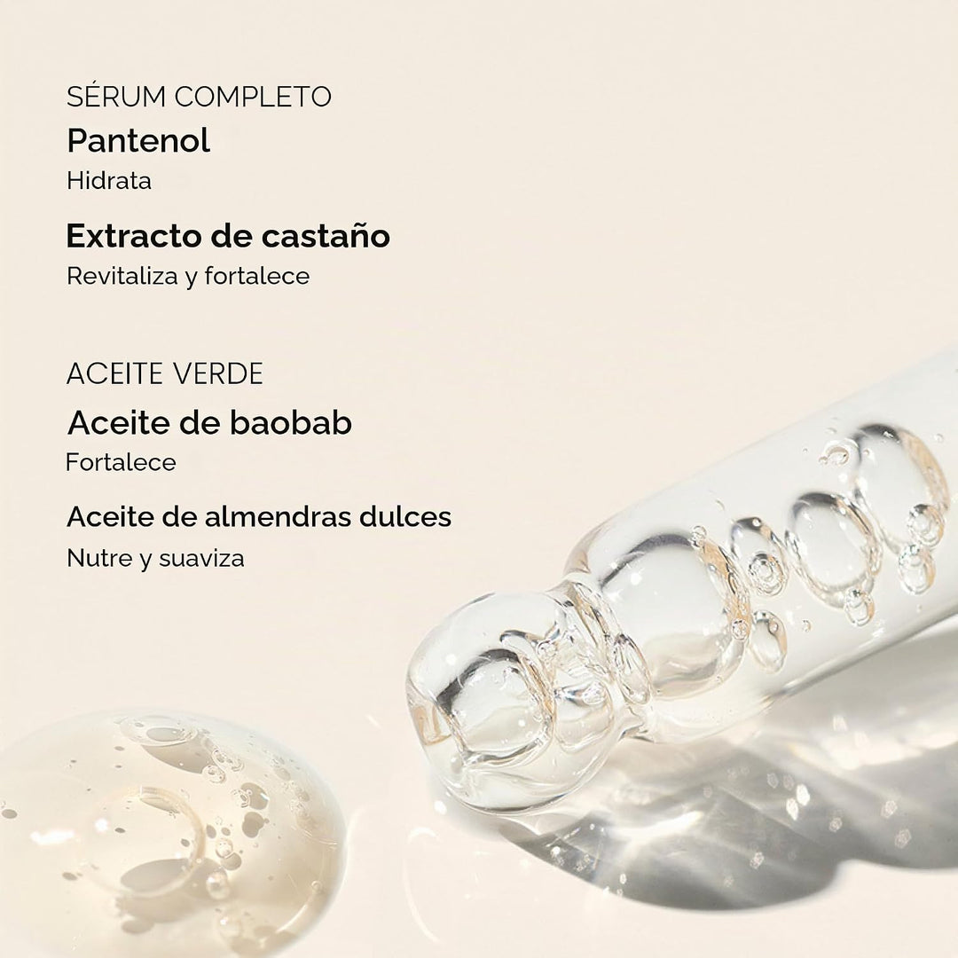 Manucurist Duo Nail Care Set - Huile Verte Green Oil y suero comple...