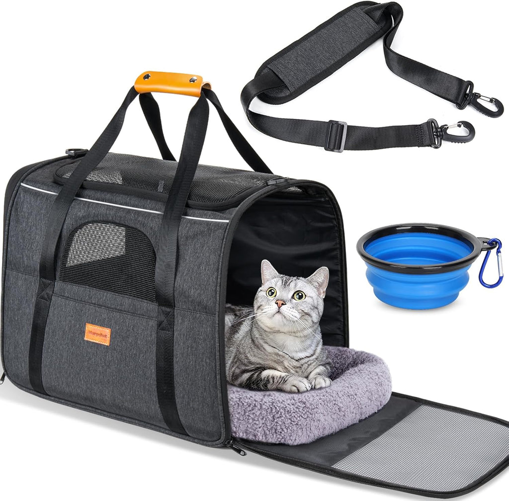 Morpilot - Transportador suave para gatos grandes y medianos y cachorros de