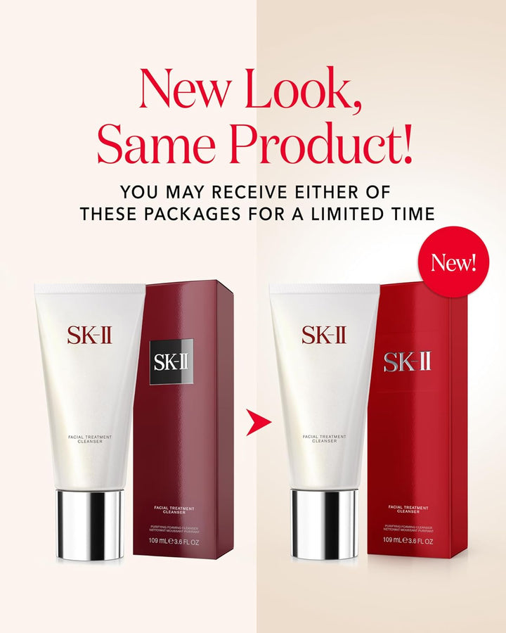 SK-II Limpiador facial espumoso, limpiador facial suave para piel o...