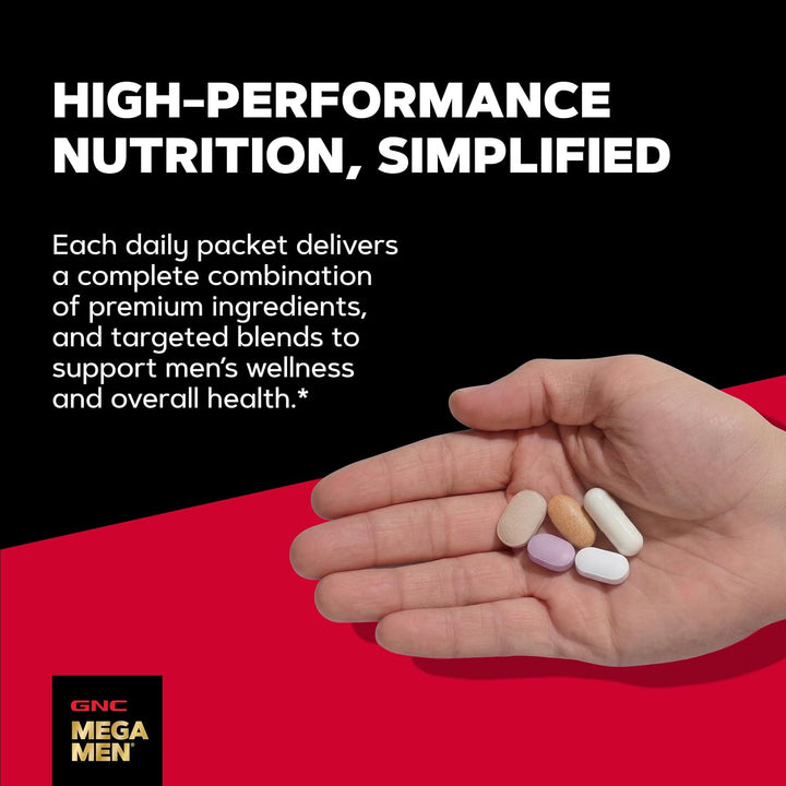 GNC Programa Vitapak para hombres 30+ | Multivitaminas y minerales...