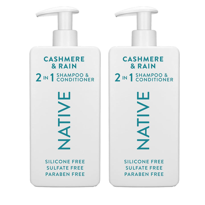 Native Cashmere &amp; Rain 2N1 Set de champú y acondicionador 16.5...