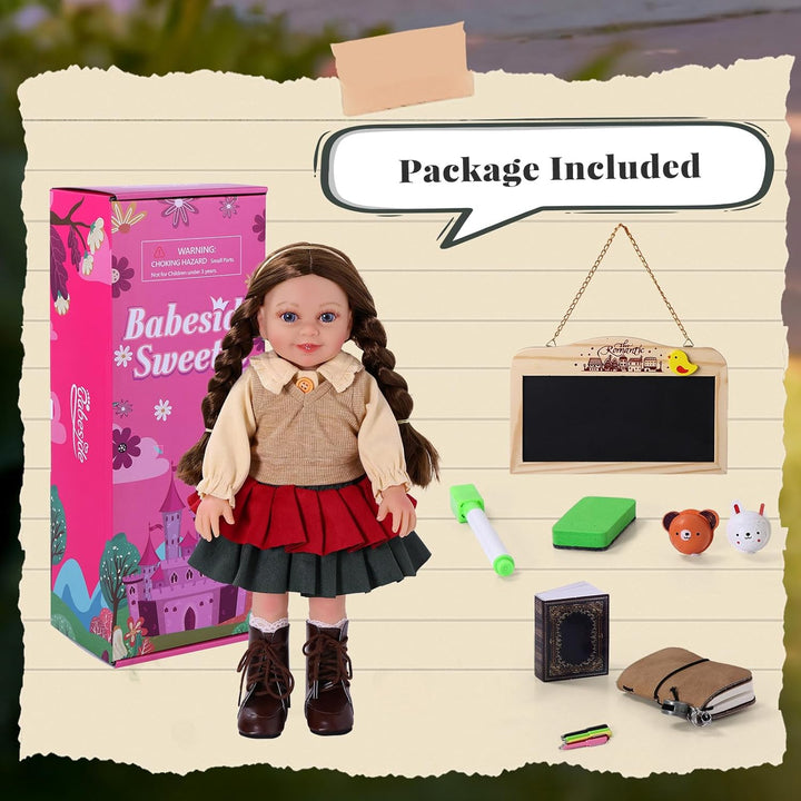 BABESIDE Muñeca de bebé realista americana muñeca de 16