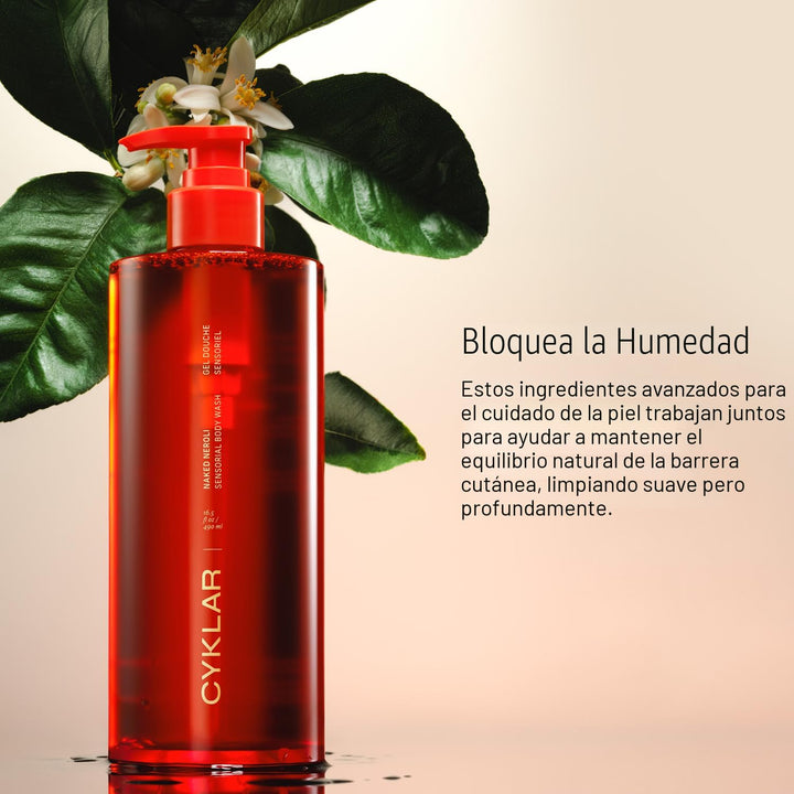 CYKLAR Gel Corporal Sensorial. Naked Neroli Limpiador Hidratante co...