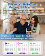 Monitor de presión arterial en brazo superior preciso para uso doméstico, sin envoltura Máquina de BP