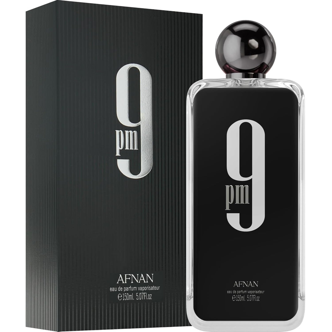 Afnan 9 PM Eau De Parfum Para Hombre, 5 Fl. Oz