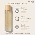 MAY COOP Raw Sauce Moisture Essence Toner | Tónico facial hidratant...