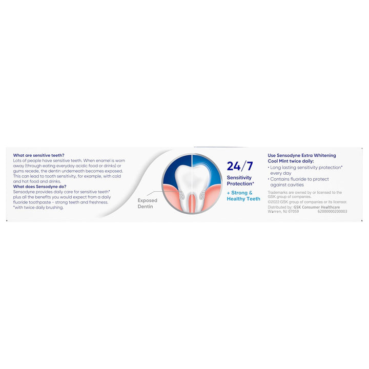 Sensodyne Pasta dental blanqueadora extra blanqueadora