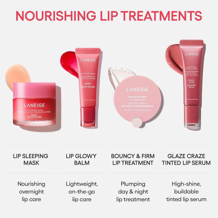 LANEIGE - Suero labial brillante Glaze Craze: Suero labial hidratan...